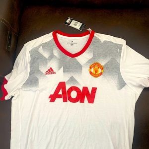 Adidas MUFC Home Pre-Match Shirt Jersey Men's 2XL